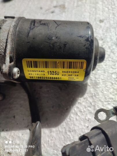 Мотор дворников Chevrolet Cruze универсал F18D4