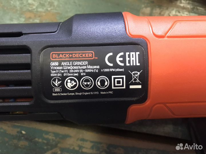 Болгарка Black Decker