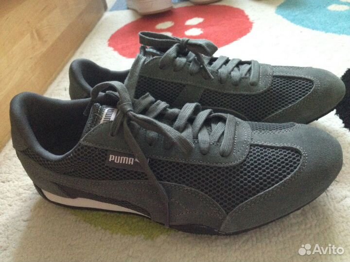 Puma новые кроссовки слипоны 40