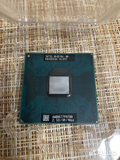 Процессор p8700, T6400