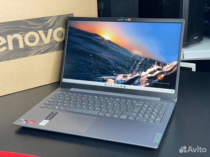 Новый ноутбук ryzen5 5500u озу 8gb