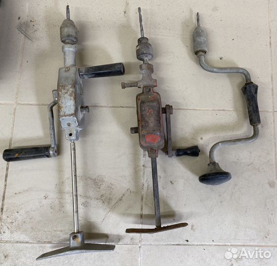 Дрель ручная механическая СССР