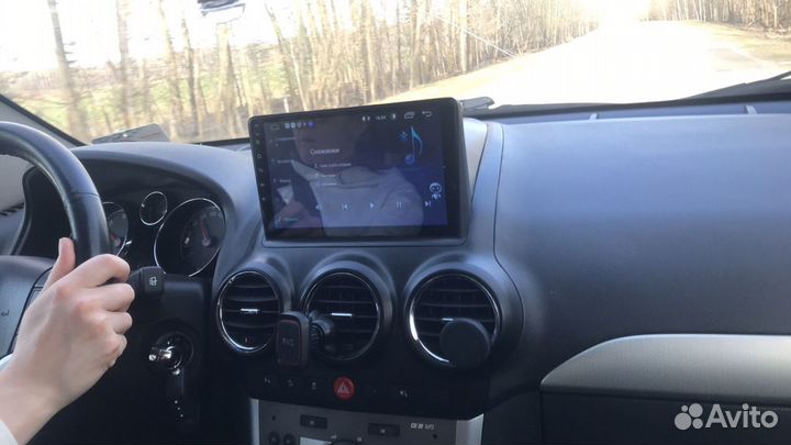 Магнитола Opel Antara (вместо бк) Android