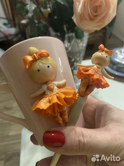 Балерины на кружечках