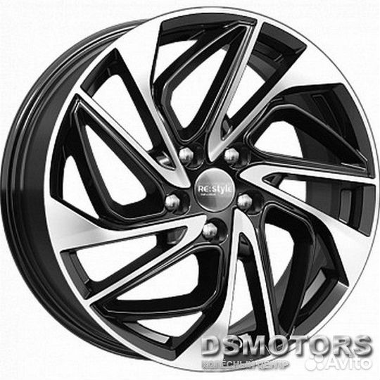 Диски кс883 7.0/18 5x114.3 ET45 d66.1 алмаз чёрный