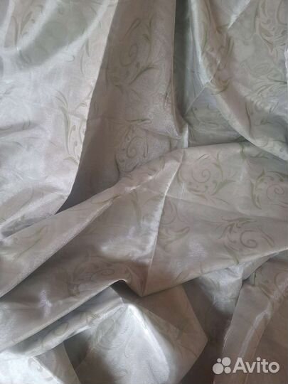 Комплект портьер из тафты.3м.Новый