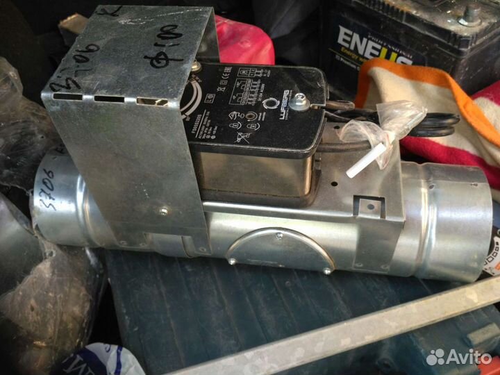 Клапан противопожарный 100мм привод lufberg fs05s2