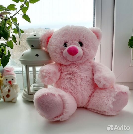 Розовый медвежонок