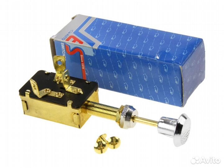 Переключатель штоковый трехпозиционный OFF-ON-ON