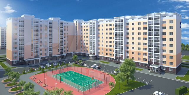 3-к. квартира, 77,4 м², 4/9 эт.