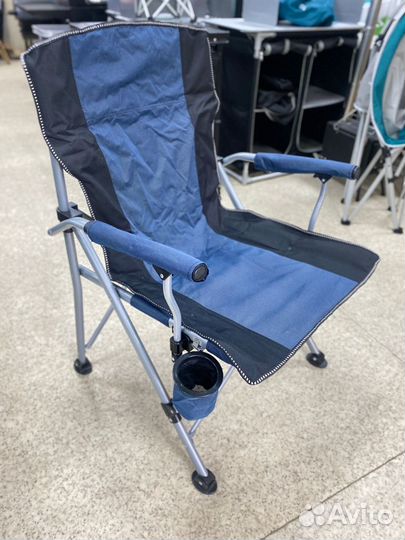 Кресло туристическое до 80кг синее