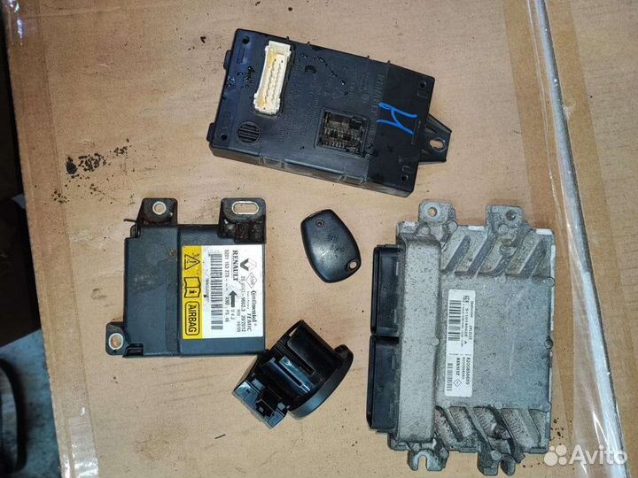 Комплект эбу Renault Logan, Sandero 1.4