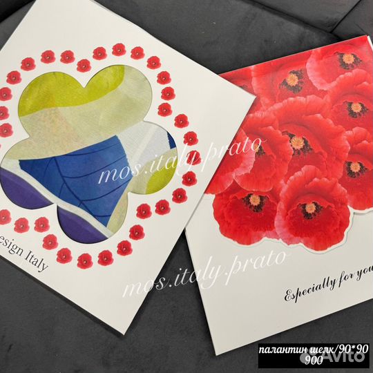 Палантин шелк италия 90*90 разные идеи к 8 марта