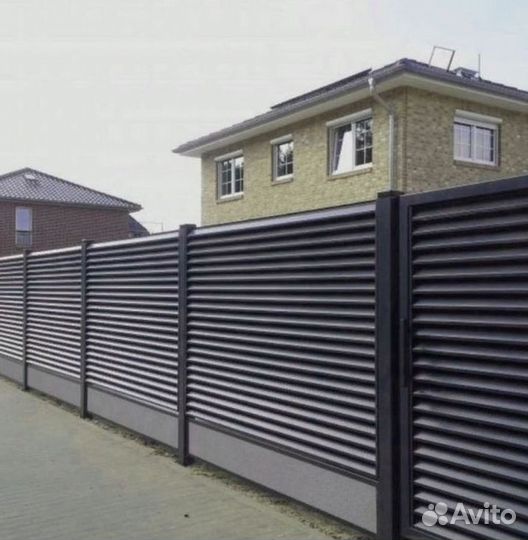 Заборы жалюзи со склада