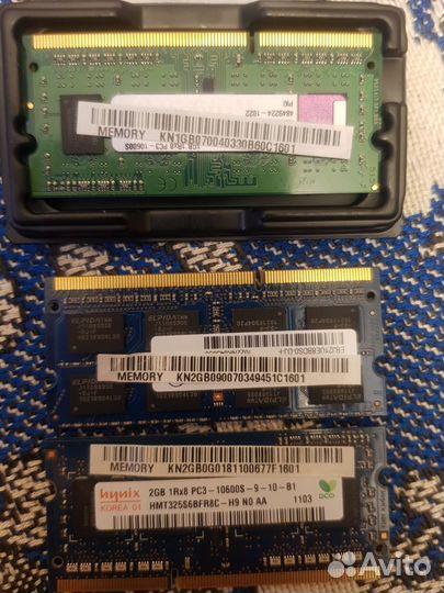 Ddr3 для ноутбука 1 - 2 гб