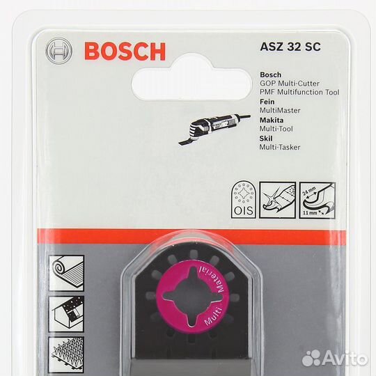 Насадка bosch 2608662431 ASZ 32 SC OIS