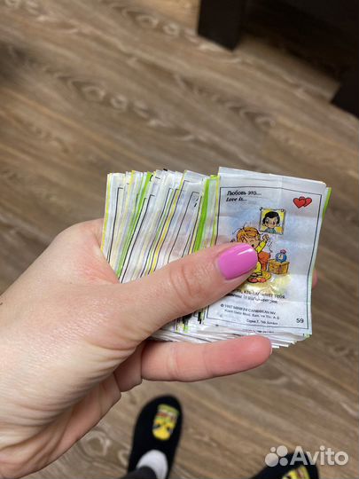 Вкладыши love is