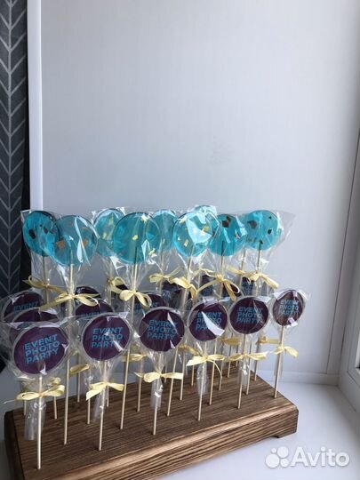 Подставка/стойка для леденцов деревянная