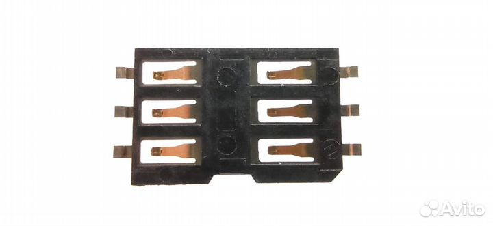 Разъем для sim-карты Nokia 5250