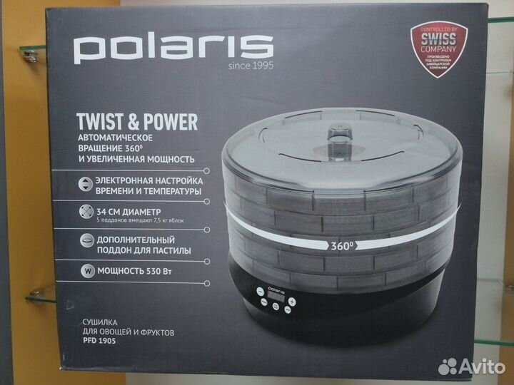 Сушилка для овощей и фруктов Polaris PFD 1905