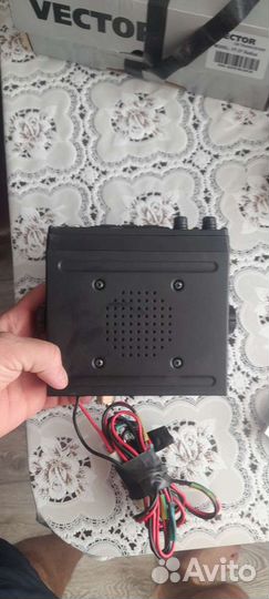 Автомобильная рация с антенной