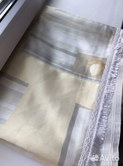 Занавески для кухни шелк