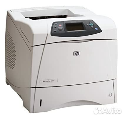 Принтер лазерный HP LaserJet 4200N сетевой