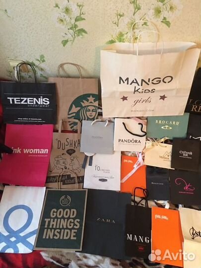 Фирменные брендовые пакеты