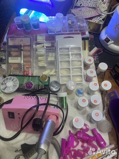 Набор для маникюра и педикюра б/у