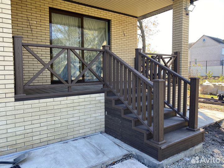 Ограждения из дпк