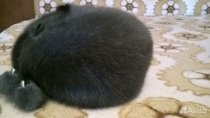 Шапка норковая