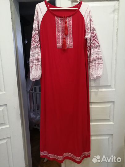 Славянское платье