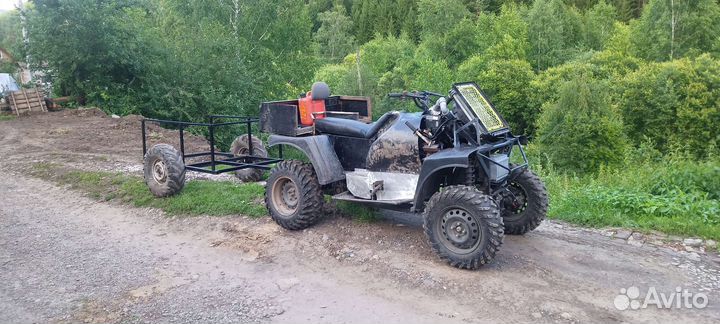 Самодельный квадроцикл с АКПП