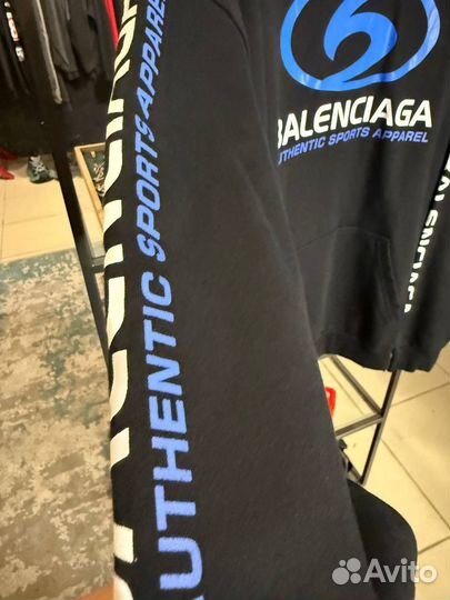 Худи balenciaga oversize шоурум