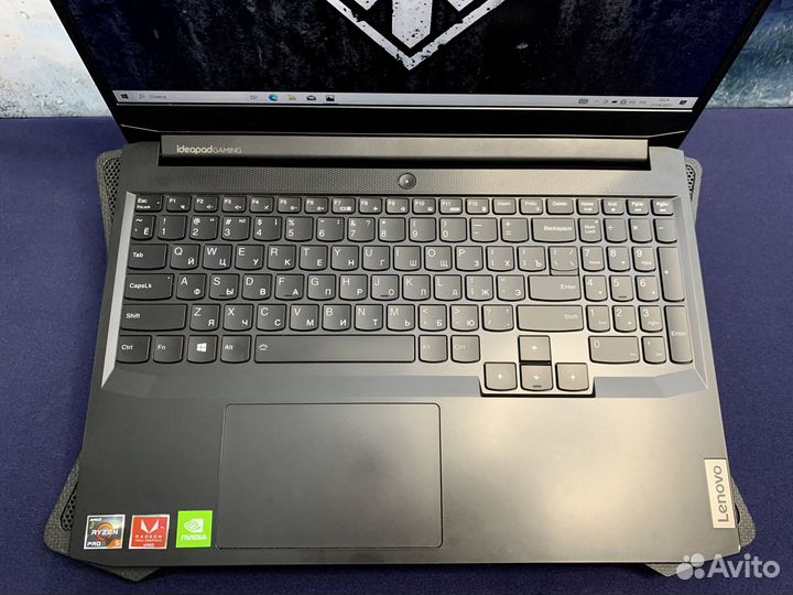 Мощный ноутбук Lenovo на Ryzen 5 / GTX