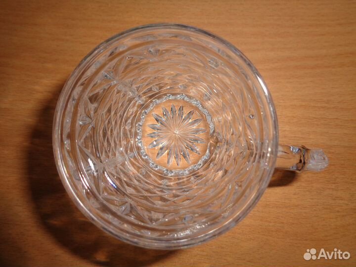 Хрустальная пивная кружка и рог СССР