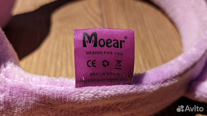 Наушники Moear единорог сиреневые