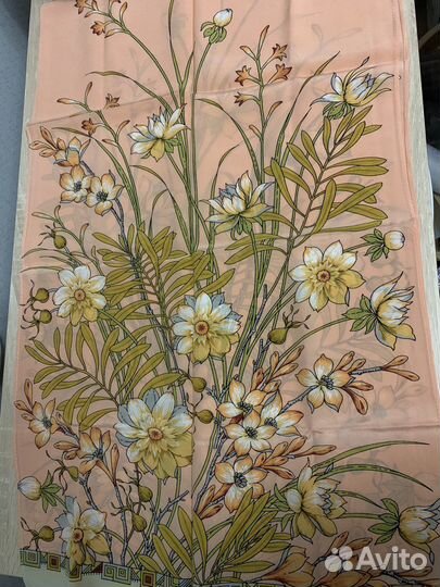 Шарф из натурального шелка