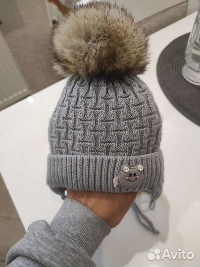 Шапка детская зимняя