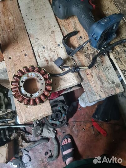 Yamaha fz 400 генератор