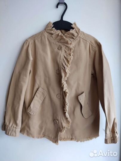 Ветровка джинсовка для девочки Zara р.116