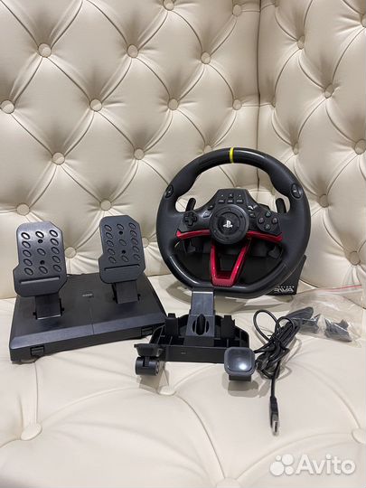 Беспроводной руль hori для ps/пк новый