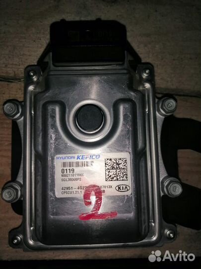 Блок управления АКПП эбу kia k8 g4kn