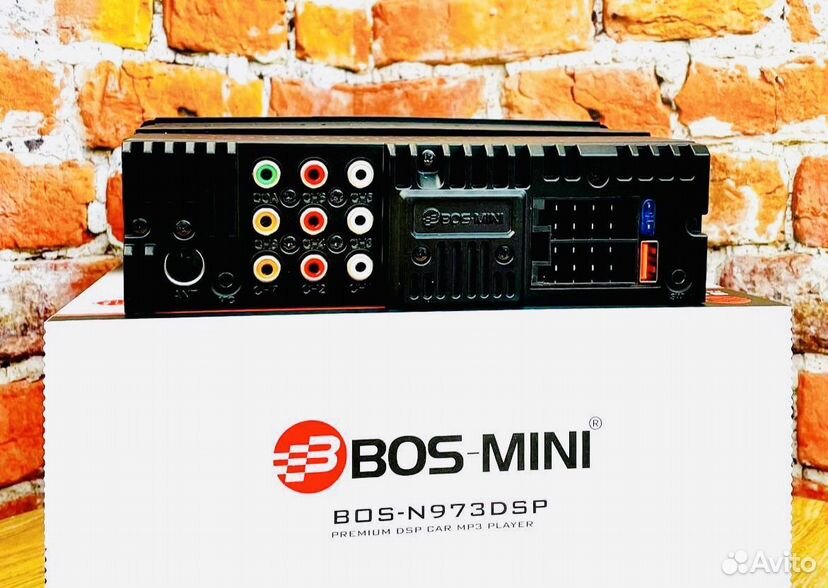 Магнитола 1Din Bluetooth Bos-mini DSP