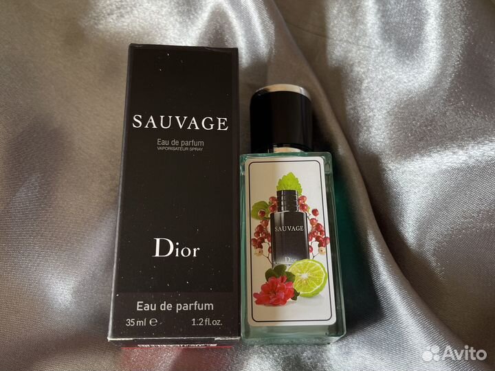 Духи мужские Dior sauvage тестер на маслах