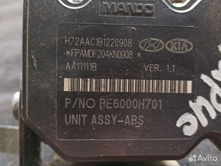 Блок ABS Hyundai Solaris/Kia Rio