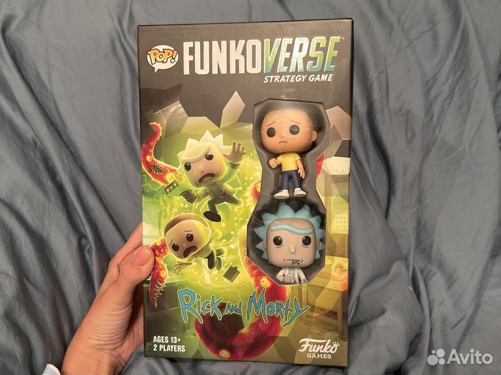 Настольная игра Рик и Морти Funkoverse на англ