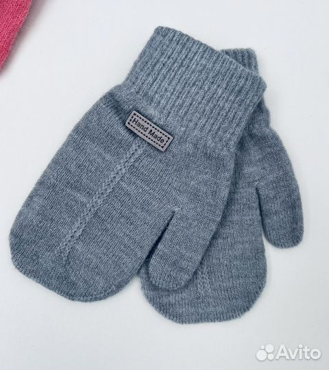 Варежки детские /ранняя осень, 1-3, 3-4 л