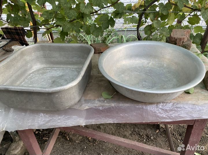 Таз алюминиевый