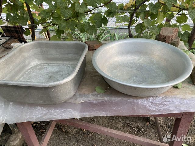 Таз алюминиевый